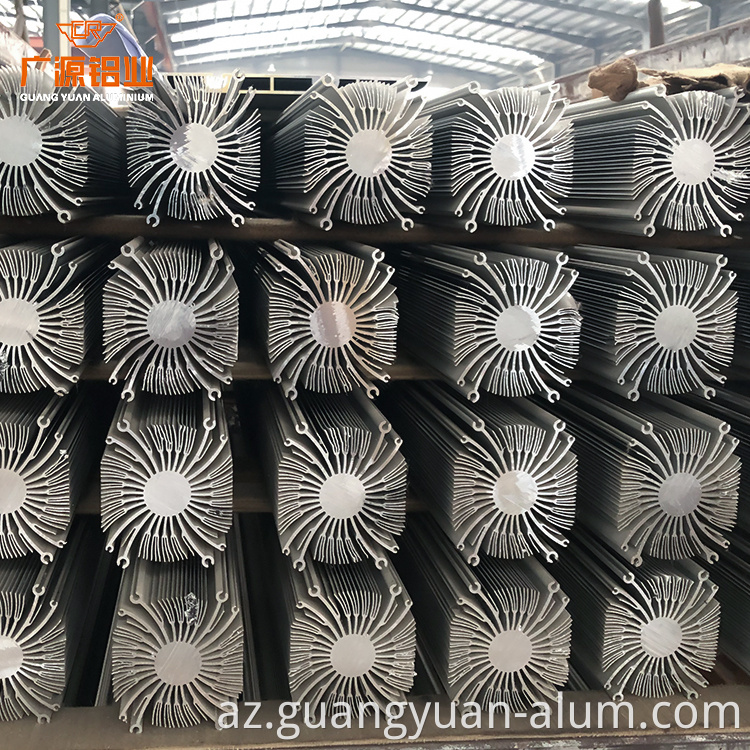 Guangyuan Alüminium CO., Ltd alüminium ekstruziya istilik sinkini alüminium ekstrude profil heatsink alüminium guangyuan aluminum co., ltd Aluminum Extrusion Heat Sink Aluminum Extruded Profile Heatsink Aluminum